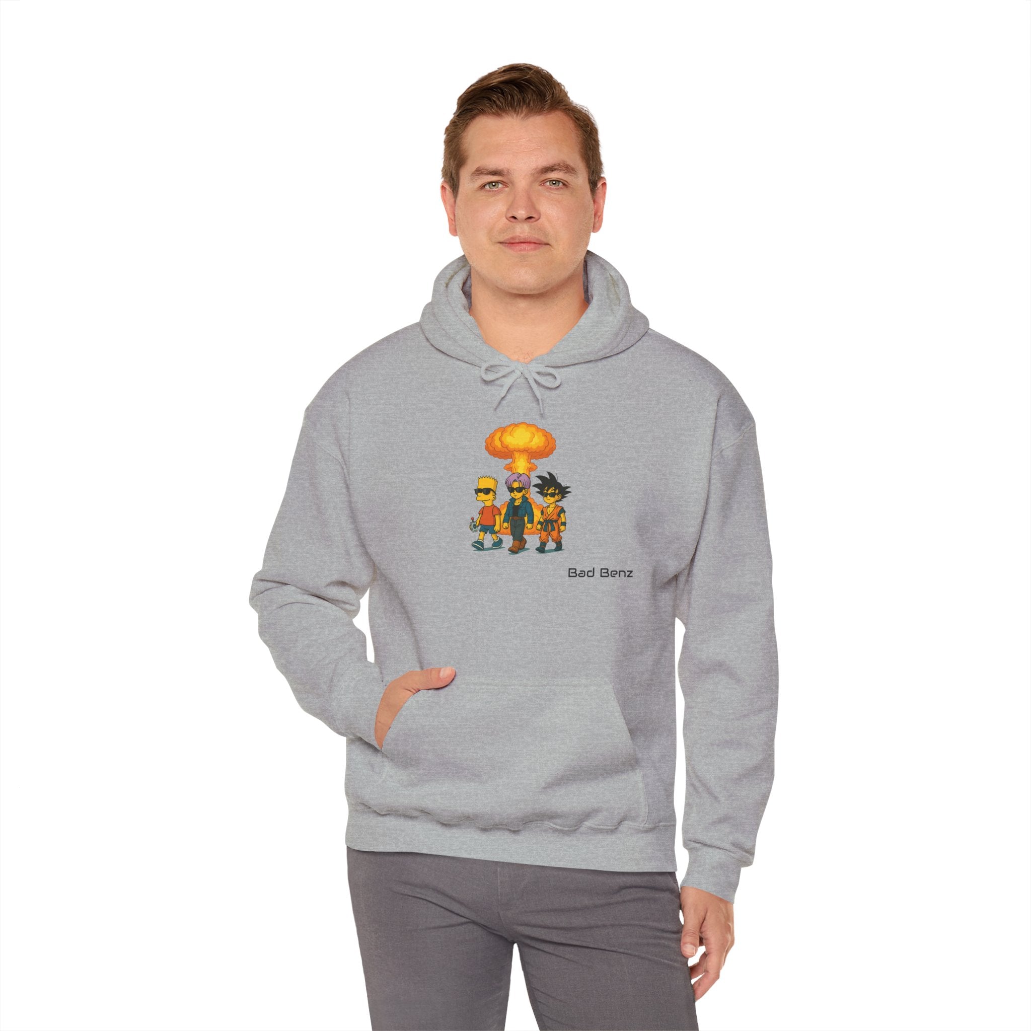 Dragon Ball-Inspired & Cartoon Heroes Graphic Hoodie