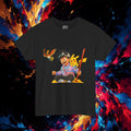 Anime Crossover Graphic Tee — Cute Retro Crossover Fan Shirt