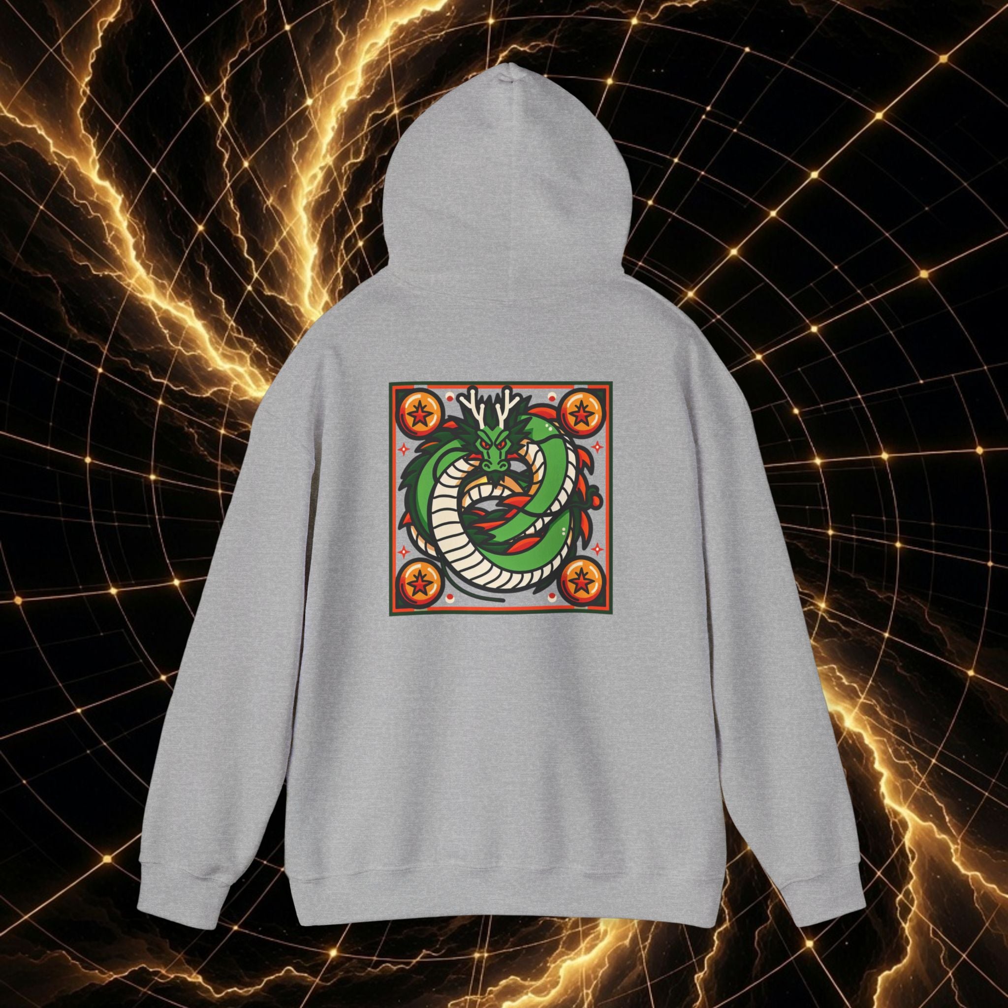 Dragon Ball-Inspired & Cartoon Heroes Graphic Hoodie