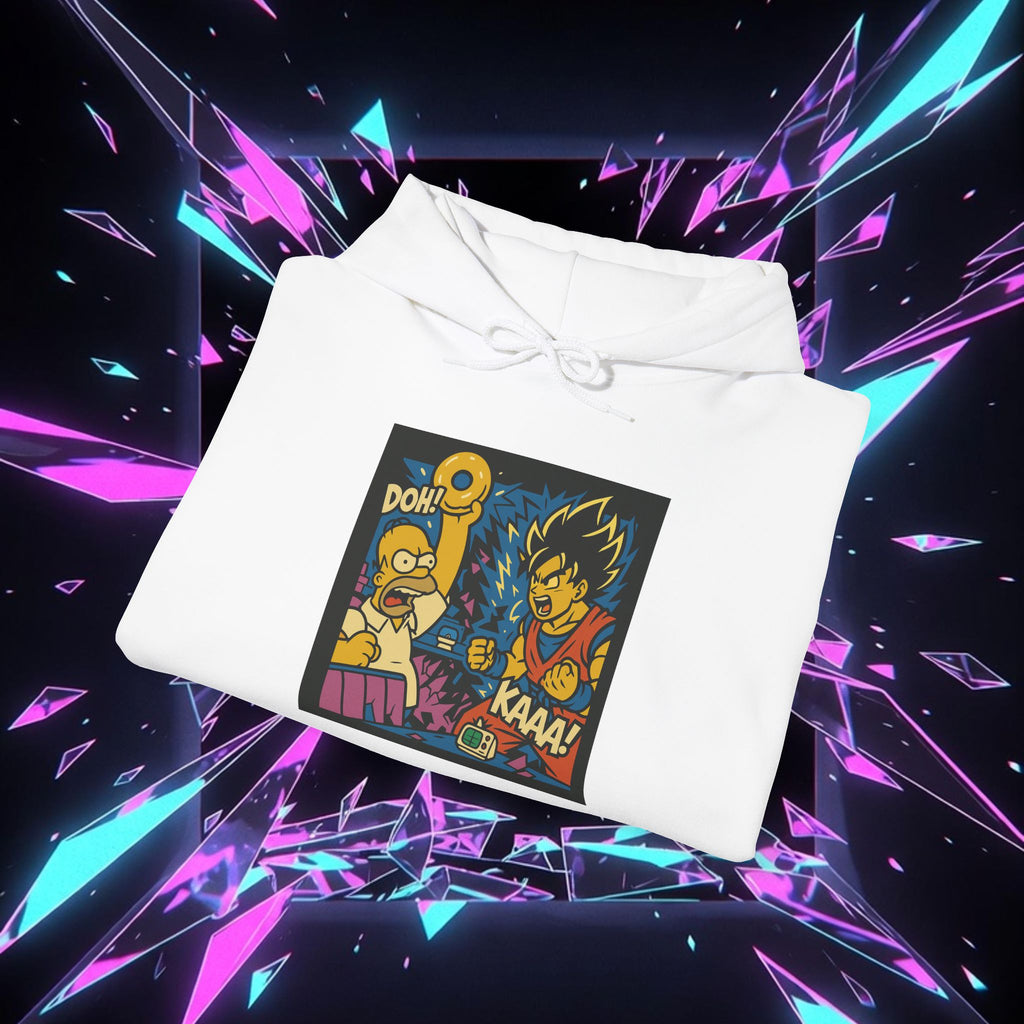 Comic Mashup Hoodie -"Doh! KAAAH"
