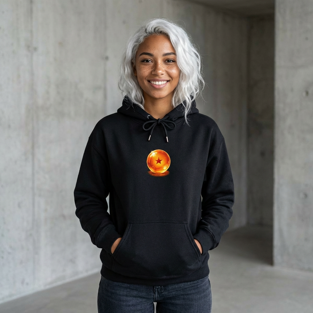 Single-Star Ball Hoodie