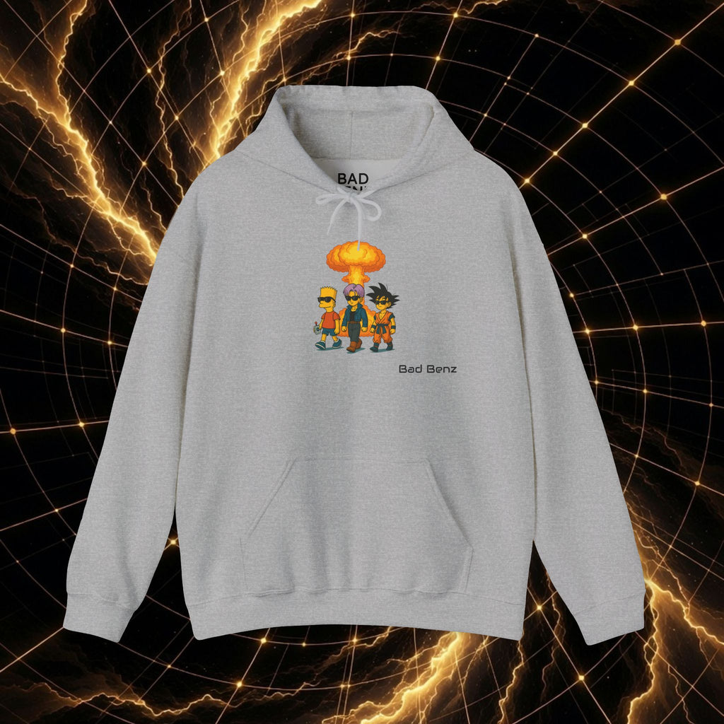Dragon Ball-Inspired & Cartoon Heroes Graphic Hoodie