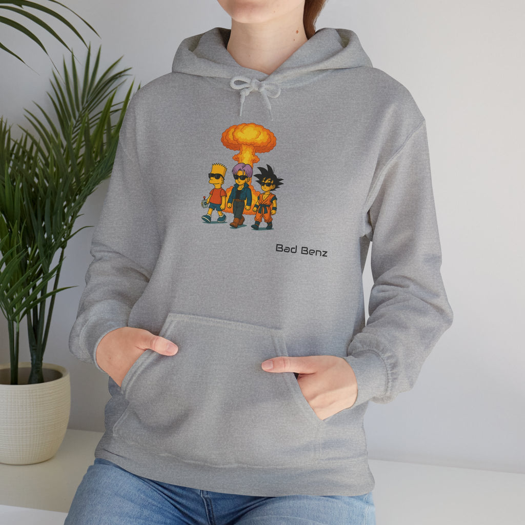 Dragon Ball-Inspired & Cartoon Heroes Graphic Hoodie